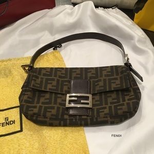 Fendi Zucca Baguette